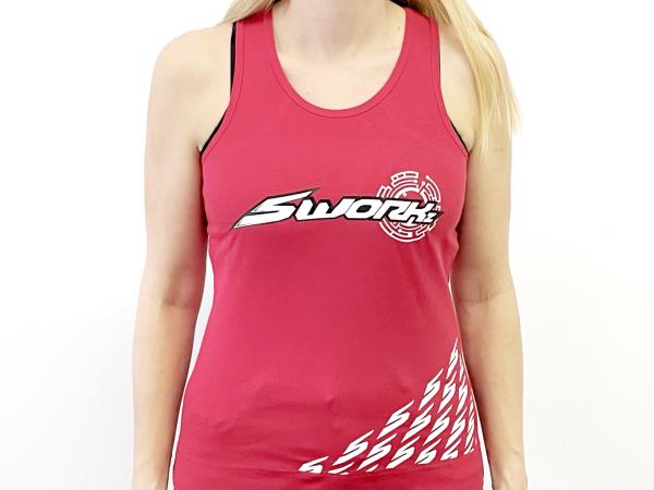 SWORKz Orignal Red Lady Top M